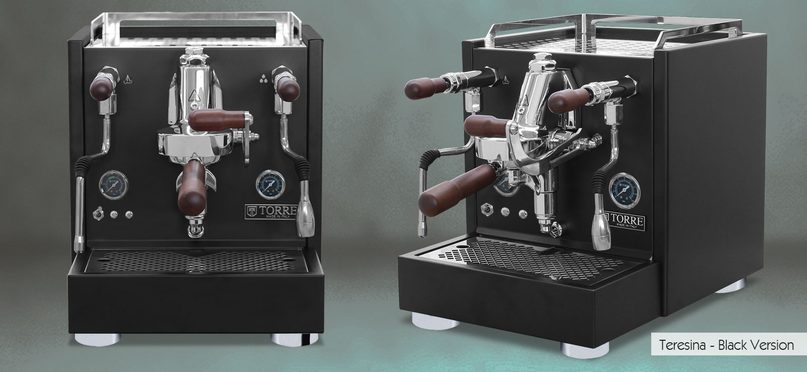 Teresina Schwarz verzion - Torre Espressomaschine - Caffesio Teresina Schwarz verzion - Torre Espressomaschine - Caffesio